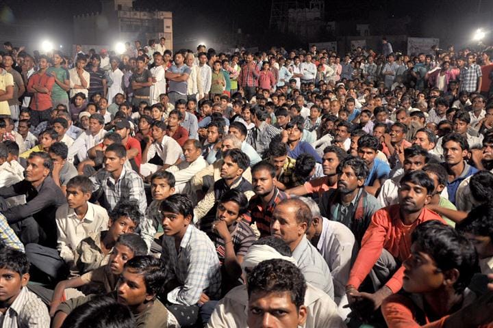 Modi's false promises, sitting up soft Maya-