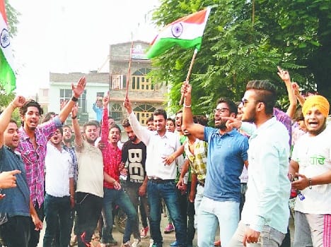hindu-muslim make vijay rally in bilaspur
