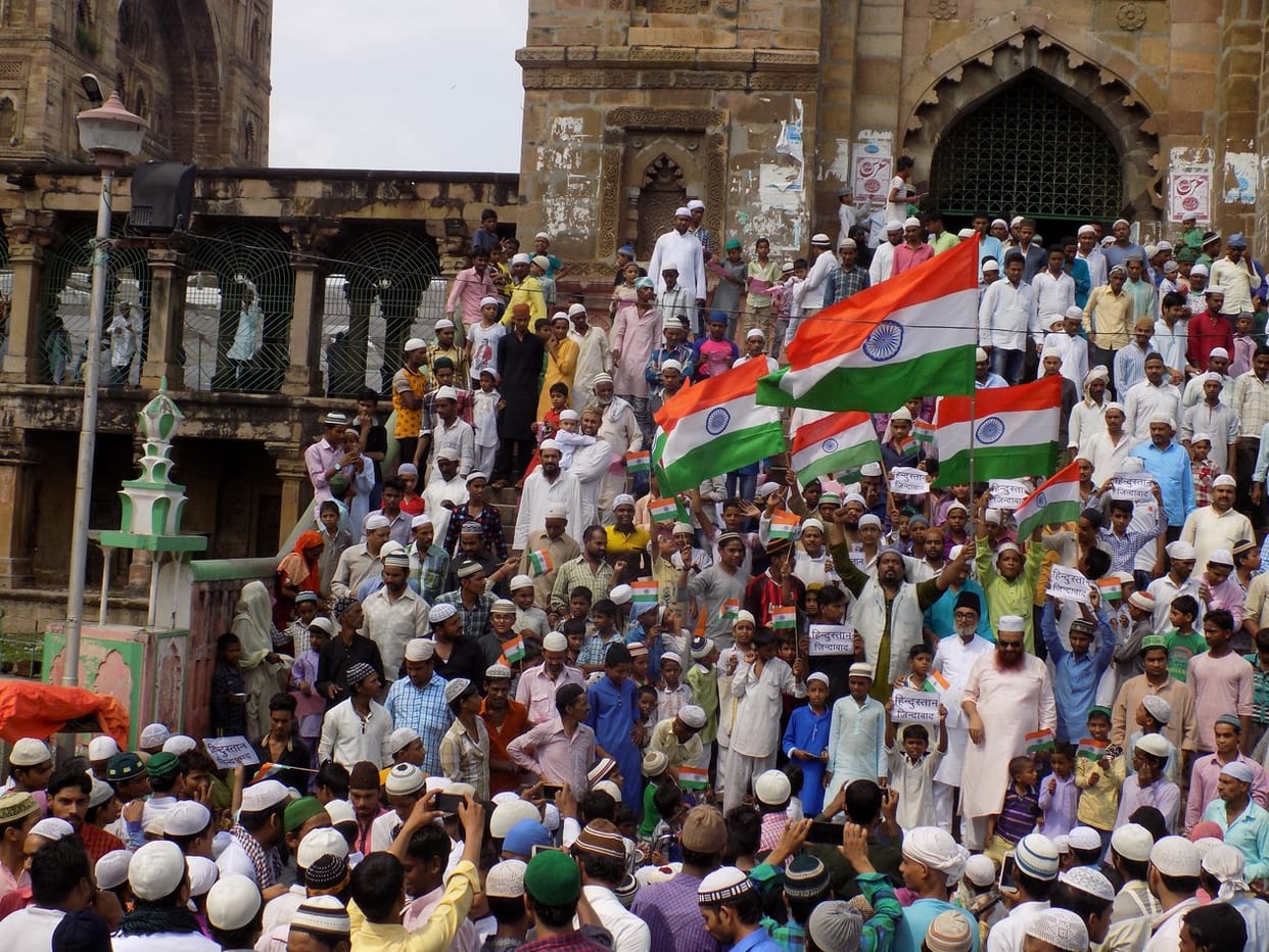 Protest against Pakistan country