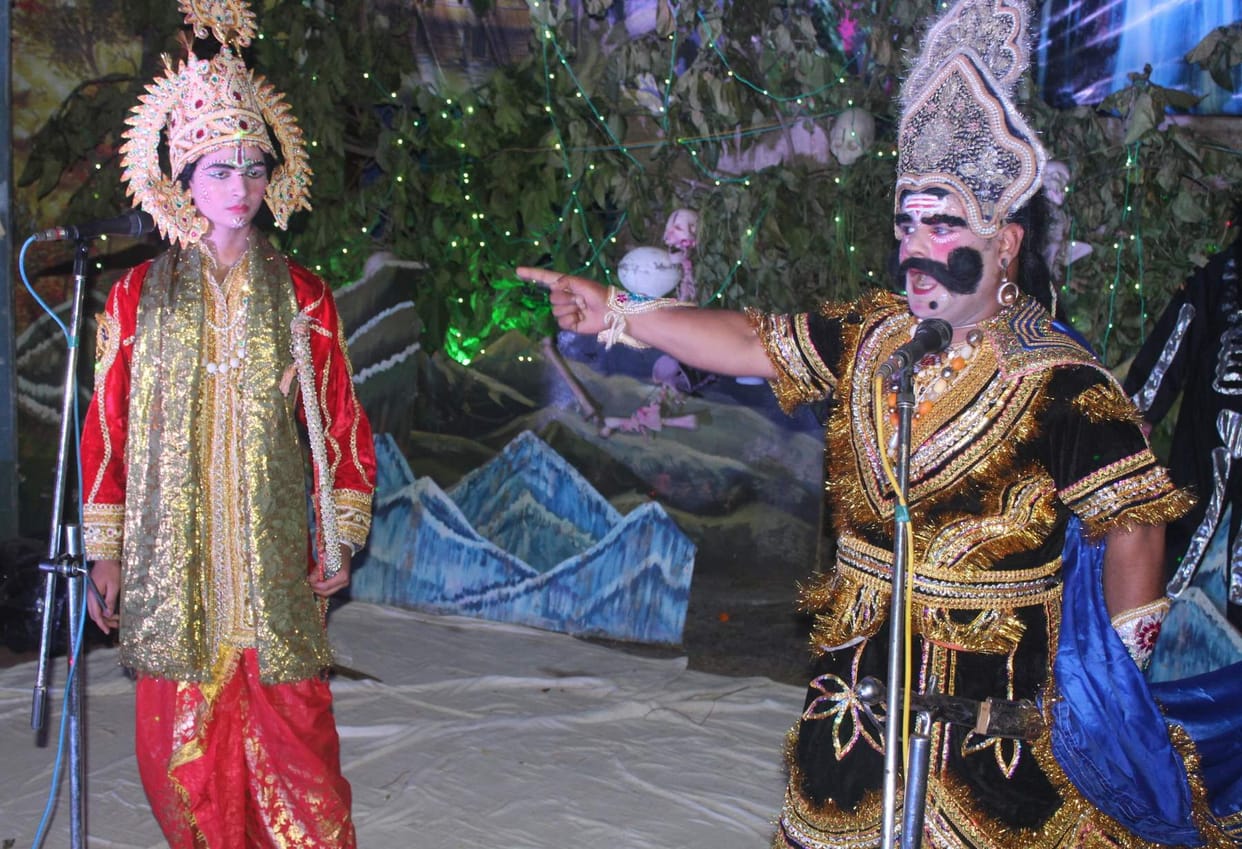 Rama's exile was passionate audience