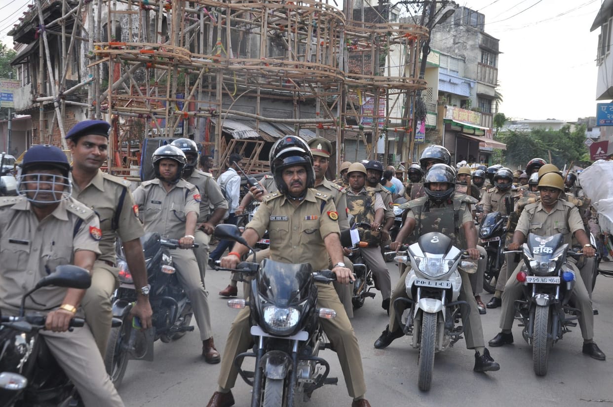 action take against SO tiwaripur and inspector rajghat 