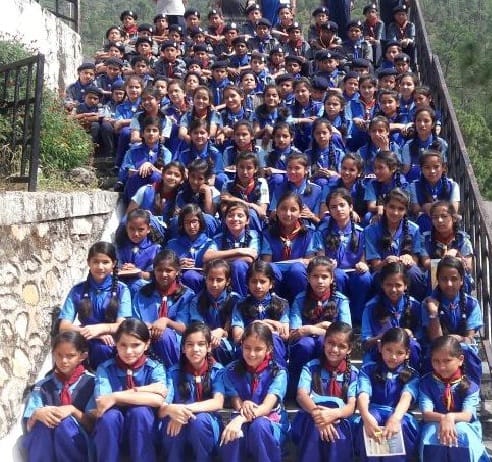 Scout Guide camp in Bageshwar 