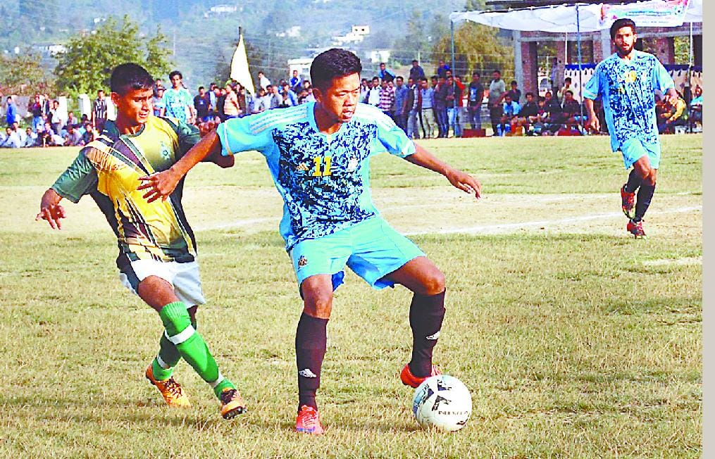 The Garhwal Rifles will meet today in the final, state police