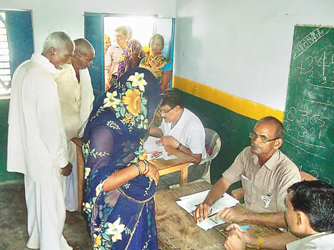 71 per cent of the votes cast in the 70 th Gdnpur Shbajpur