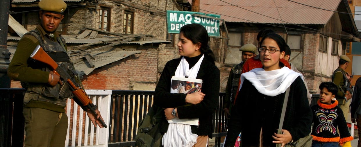 ARMY SCHOOLS CONTINUED STUDIES WHILE VOILANCE IN KASHMIR