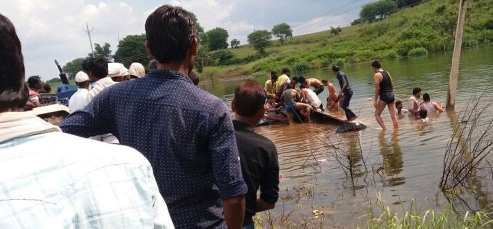 9 people died in Bus Accident in vidisha