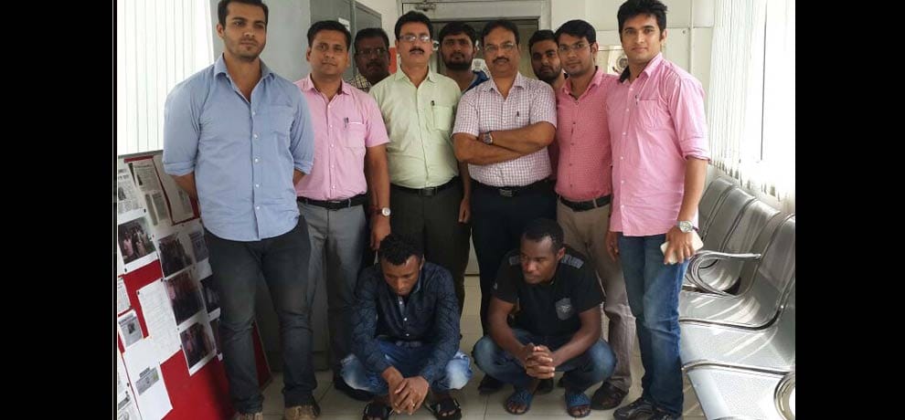 Nigerian youth arrested in fraud in delhi 
