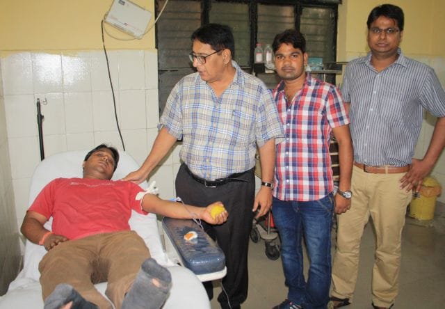 Showing resilience in the people to donate blood