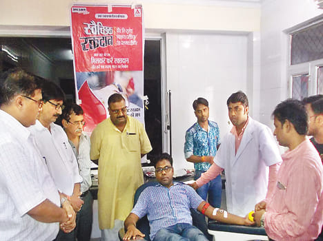 Donation made six Mahadani