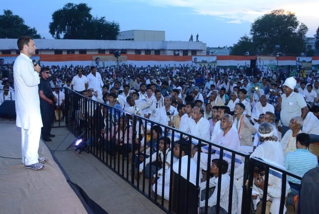 Fighting of farmers will fight UP to Delhi: Rahul