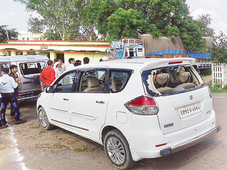 firing on Aata toll plaza 