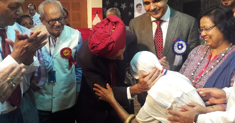 flying sikh milkha singh exposed the secrets of fitness during a programme in chandigarh