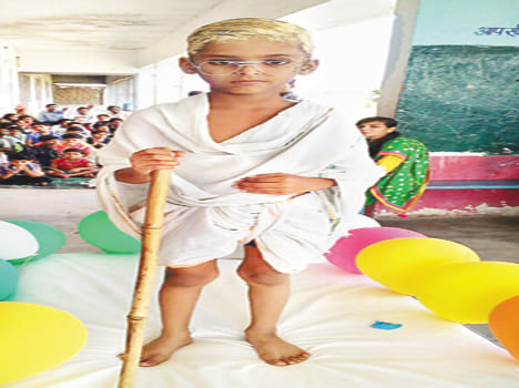 Shastri and Gandhi Jayanti remember, morning ferry out, the hoisting of flag