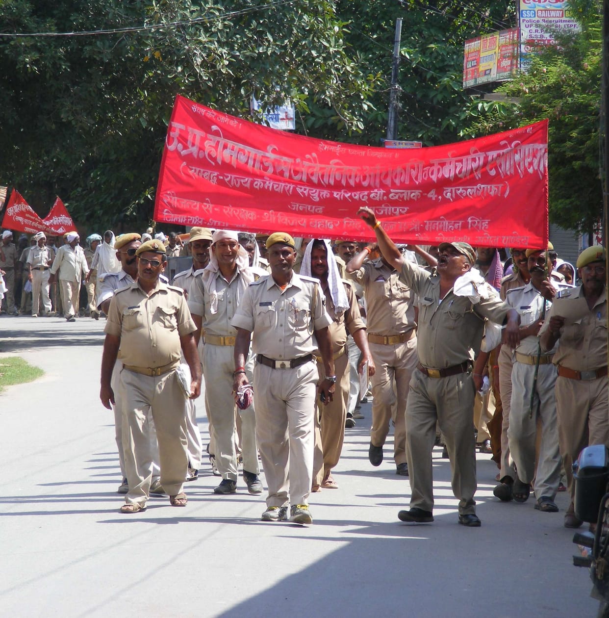 Home Guards by walkout