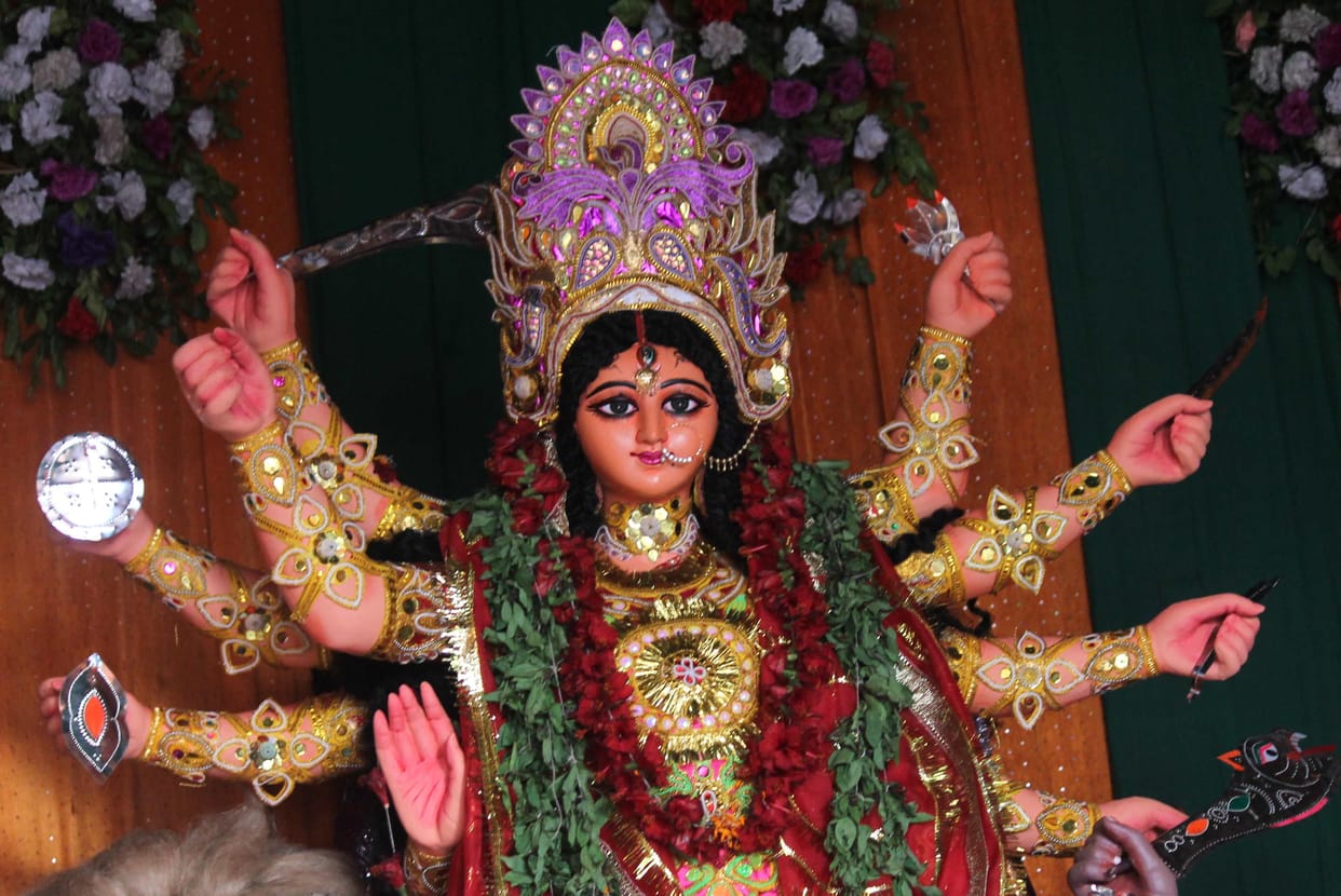 Evocation of mother worship begins