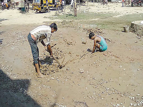 pipeline repair started