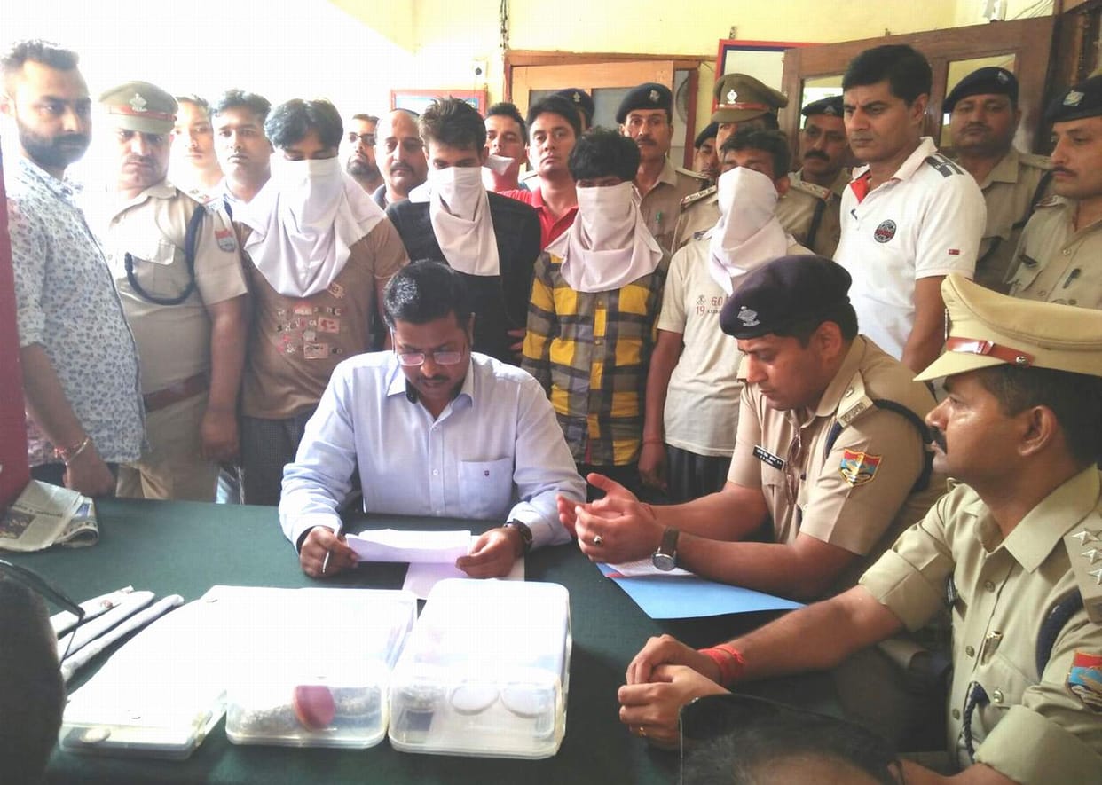 police found the involvement of made in loot in the house of deputy director, retired
