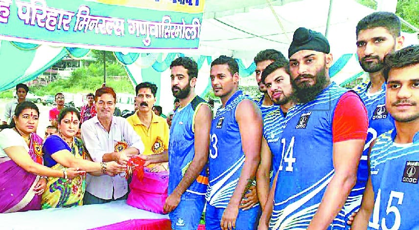 Volleyball Championship won by ONGC, Dehradun