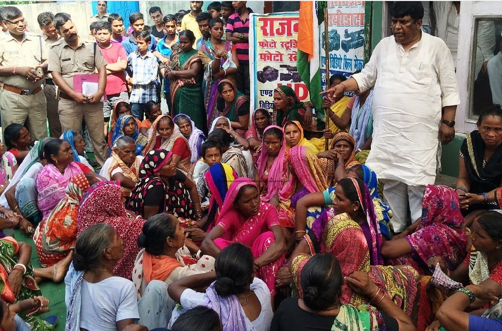 women protested against drug and alcohol 