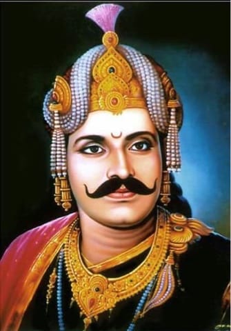 this king cut the head of ma karna devi
