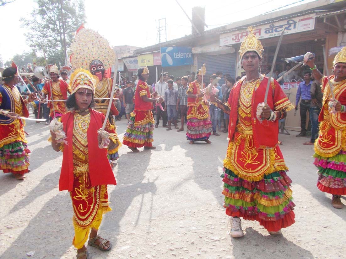  Shiva Ram Lila procession launched with Purnpur