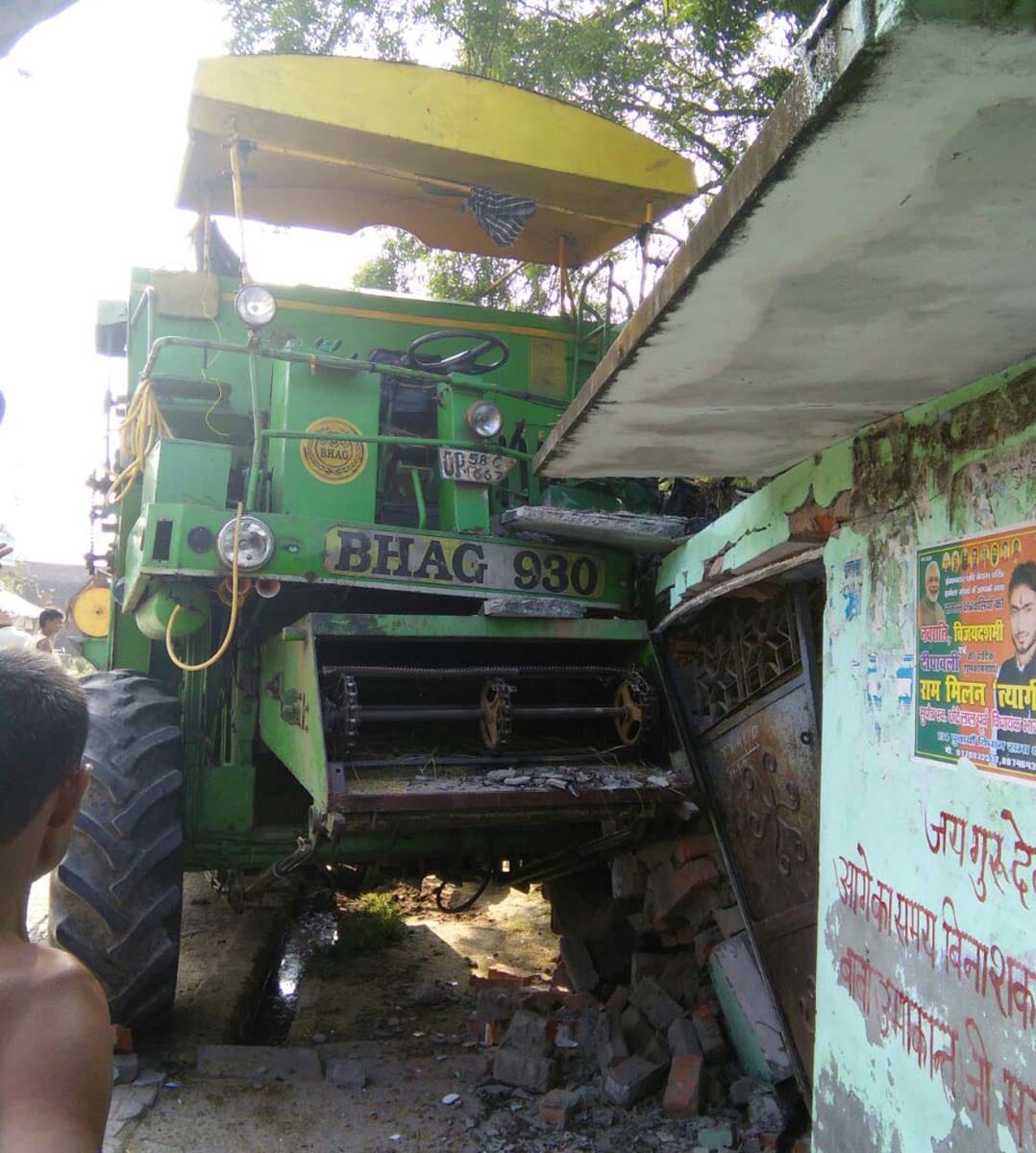 The cause of the accident are being drilled for cable pit 