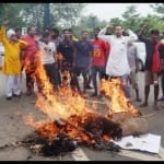 effigy burnt