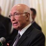 National Security Advisers Have Spoken On Phone, Says Pakistan's Sartaj Aziz