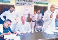 no come in meeting, bjp mla, jind