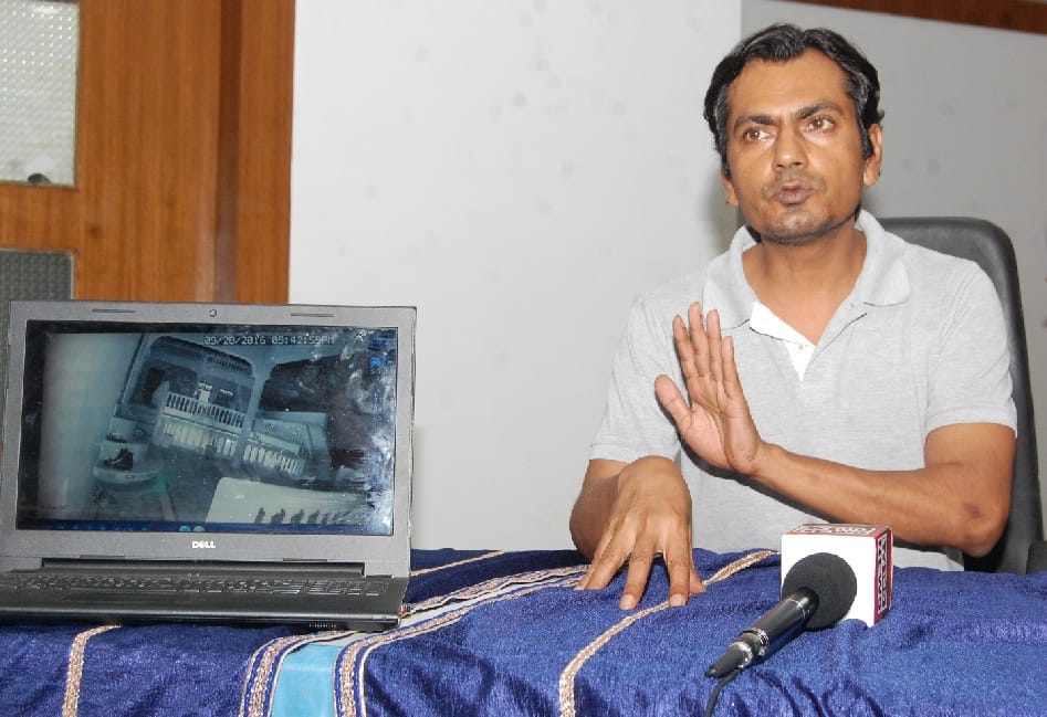 Nawazuddin Siddiqui innocence stating CCTV footage of public