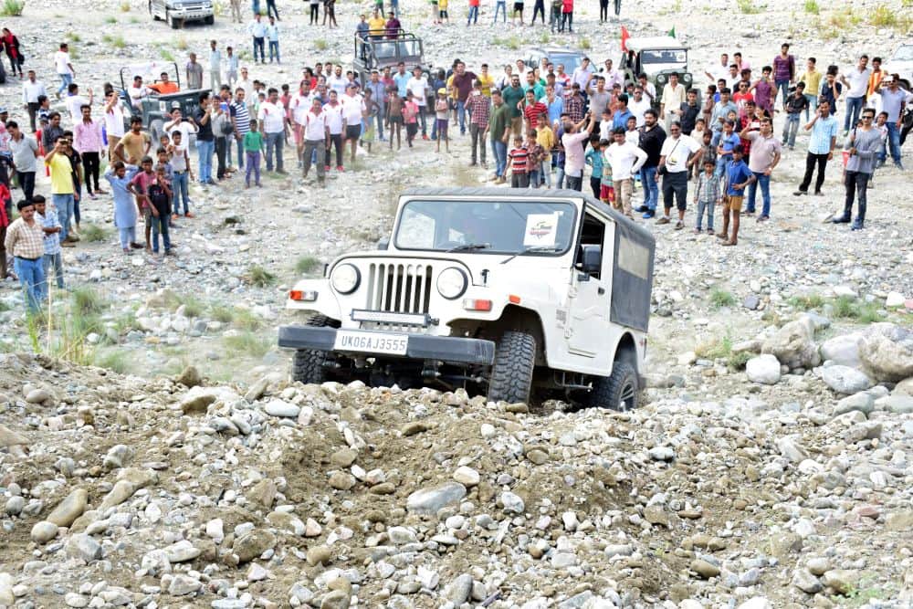 daring adventure rally in haldwani