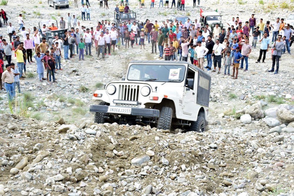 daring adventure rally in haldwani