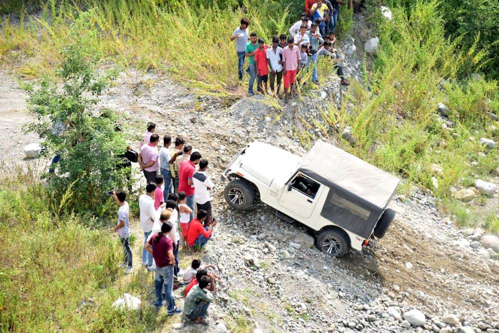 daring adventure rally in haldwani