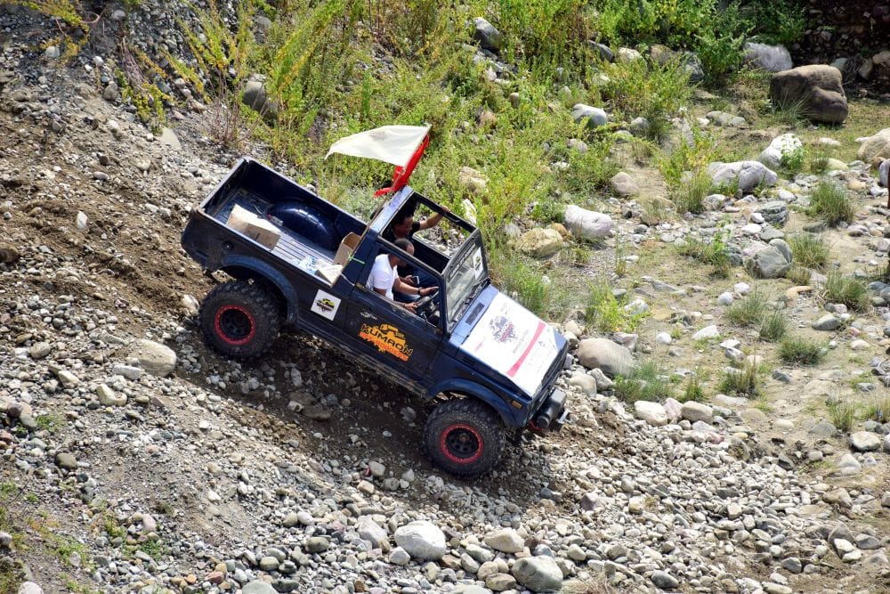 daring adventure rally in haldwani