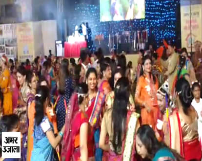 Dandia Night organised by Maheshwari club in Varanasi