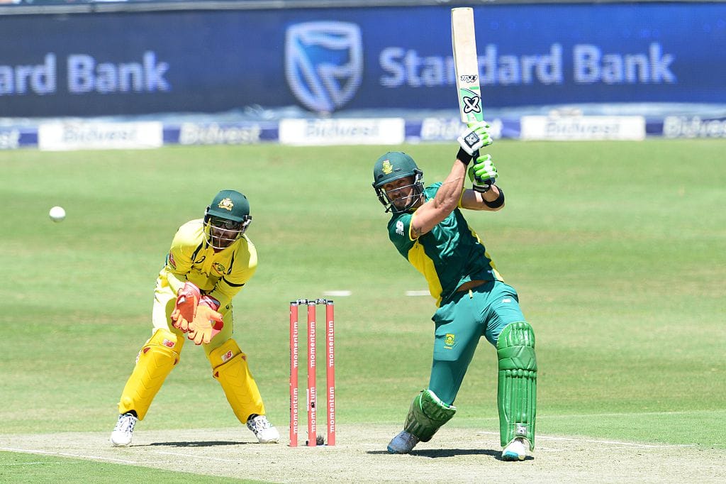 Faf Du Plessis ClincheS Records In Cricket History As SA defeats Aus in 2nd ODI