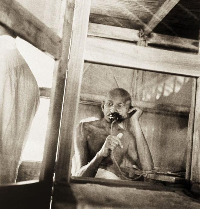 ignored Photos of Gandhi's last years