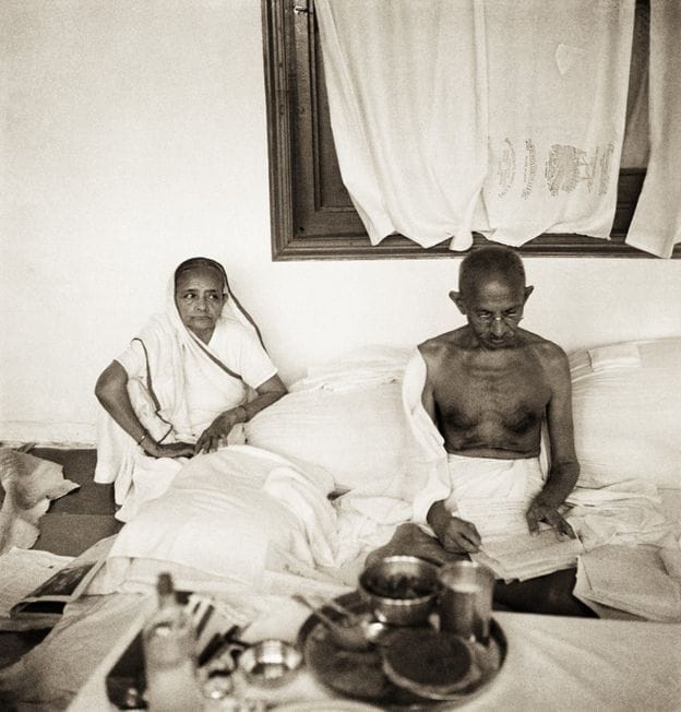 ignored Photos of Gandhi's last years