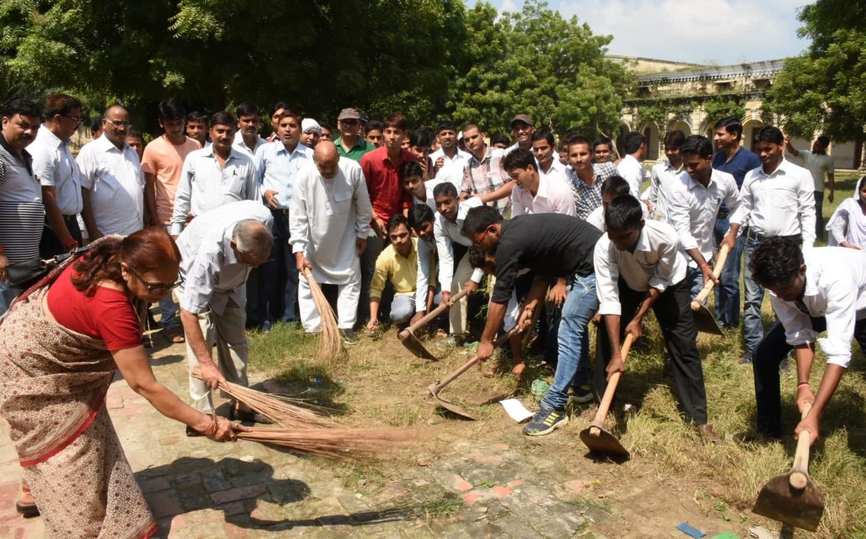 Gandhi's ideals of peace will walk