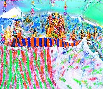 worship of Maa Brahmacharini mother 