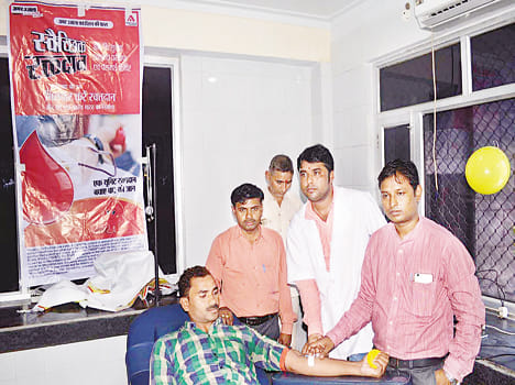 Two patients receiving blood saved lives