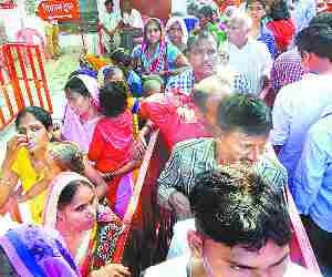 Navratri festival in full swing