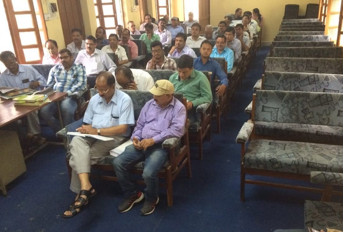 District Panchayat members boycotted the meeting.