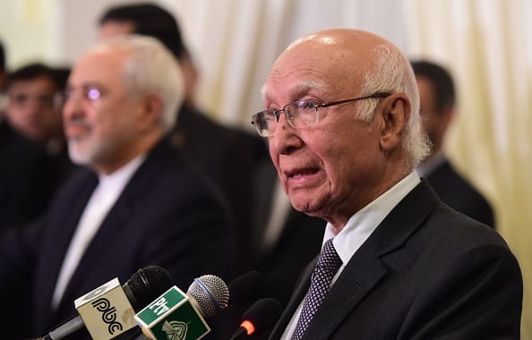 National Security Advisers Have Spoken On Phone, Says Pakistan's Sartaj Aziz