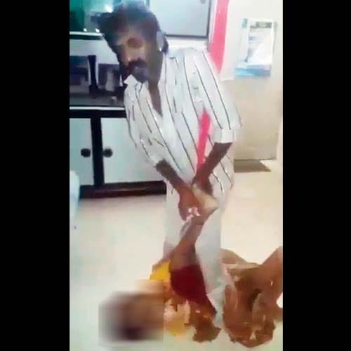 son tried to kill her mother in Mumbai for property issue