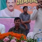 समारोह में बोलते केंद्रीय पर्यटन राज्य मंत्री डा.महेश शर्मा ।