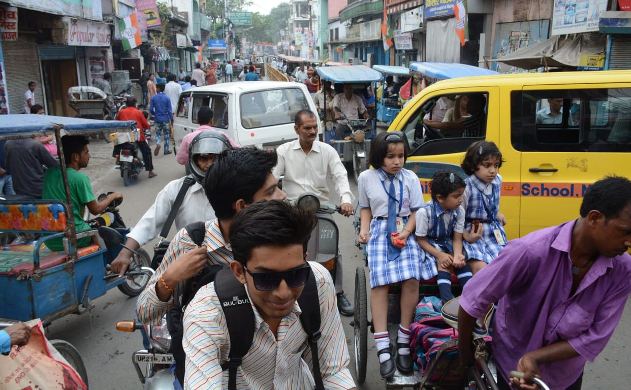 children says - rahul uncle stuck in jam