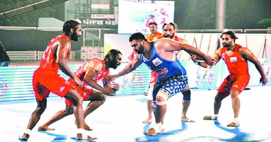 world kabaddi league season 2 in jalandhar, third match
