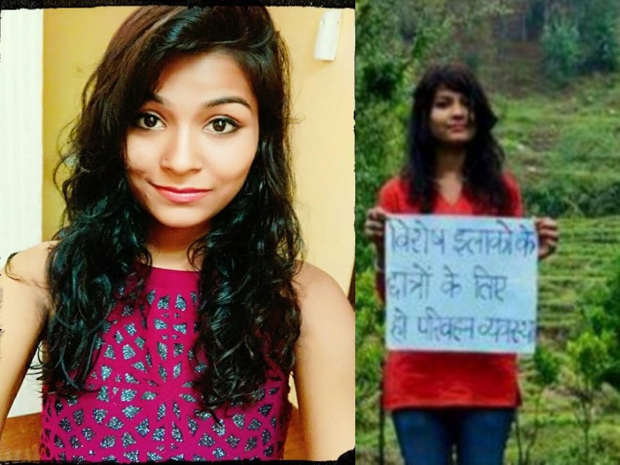 adhikta rautela for international peace prize.