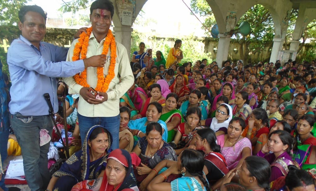 Anganwadi workers condolence meeting